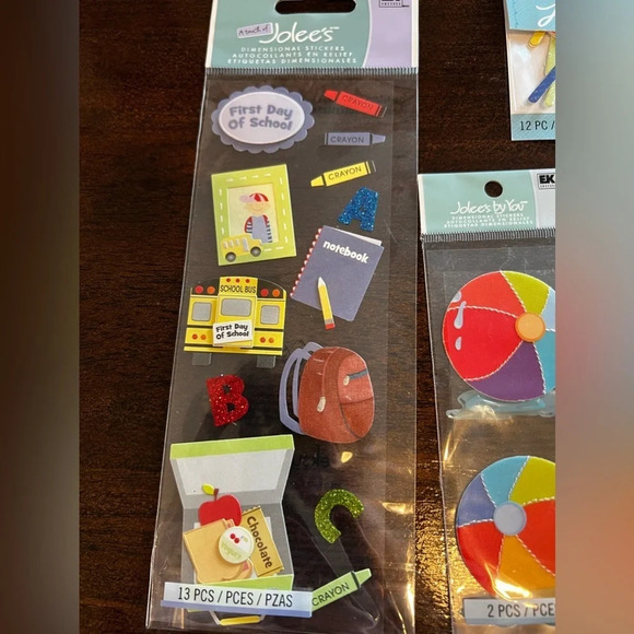 NWT 12 Packs of Jolees Stickers - Picture 2 of 8